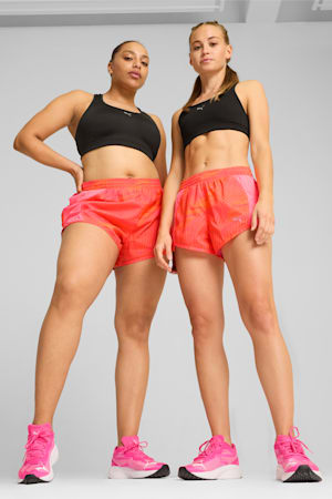 Favourite Velocity 3" Printed Woven Running Shorts Women, Sunset Glow-Sun Stream, extralarge-GBR